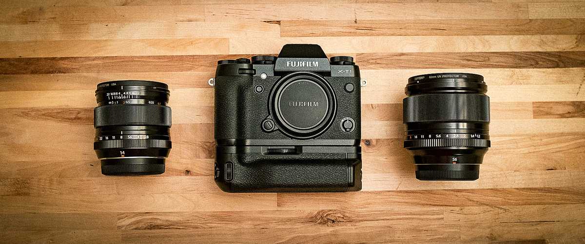 Fujifilm X-T1 and lenses