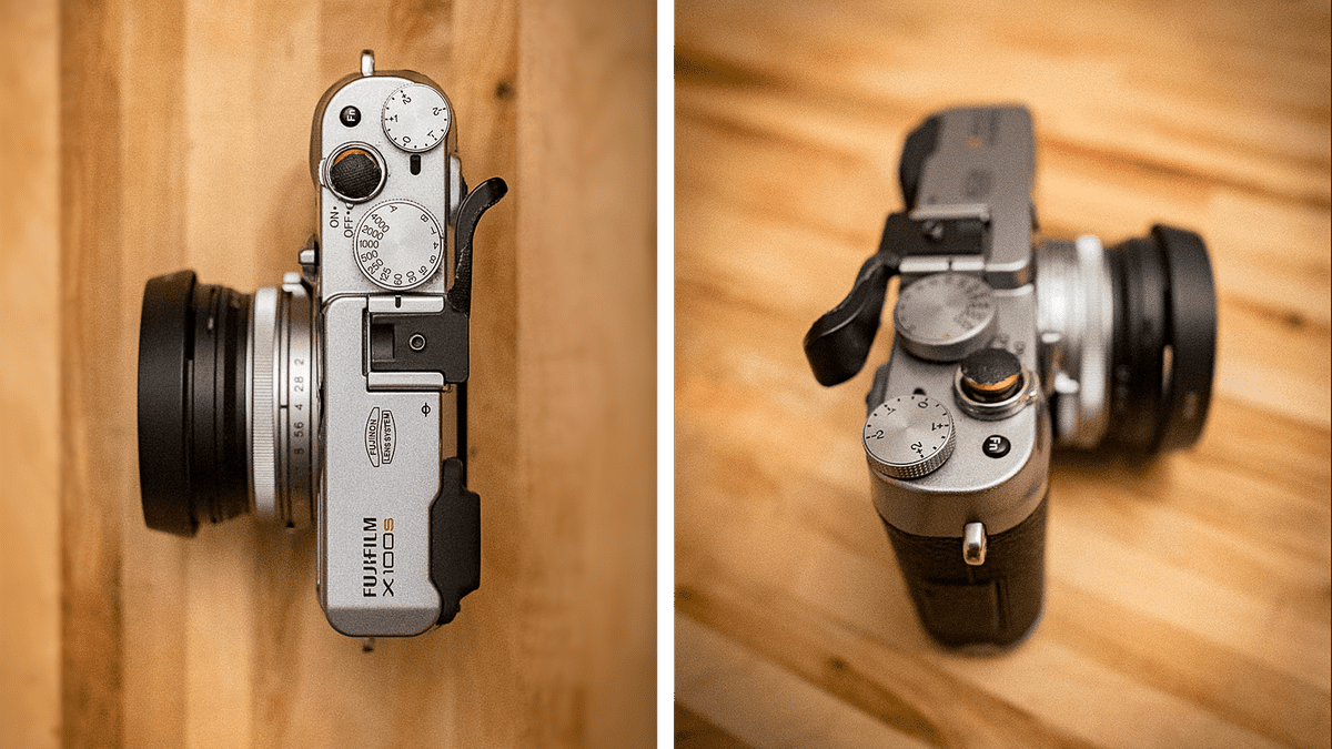 Fujifilm x100s controls